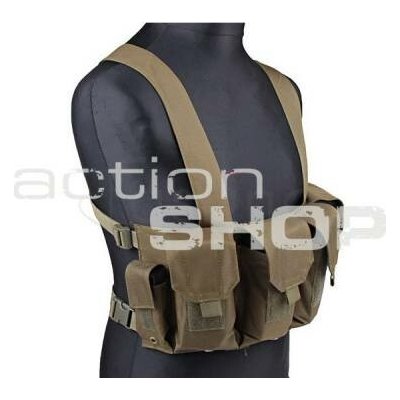 GFC Chest Rig pro AK zásobníky oliva – Sleviste.cz