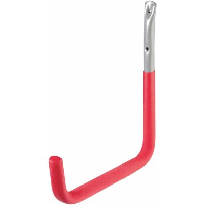 Nástěnný hák s povrchovou úpravou a pogumováním, 300 x 250 x 90 mm – Hledejceny.cz