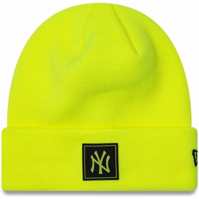 New Era MLB Neon Team Cuff Beanie New York Yankees žlutá 60292629