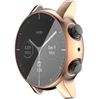 PROTEMIO 33632 Ochranný obal Motorola Moto 360 3. gen zlatý – Hledejceny.cz