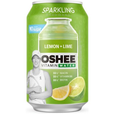 Oshee Perlivá vitamínová voda Citron + Limetka 330 ml – Zboží Dáma