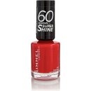 Rimmel London 60 Seconds Super Shine Nail Polish 310 Double Decker Red 8 ml