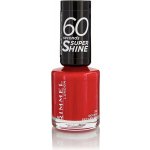 Rimmel London 60 Seconds Super Shine Nail Polish 310 Double Decker Red 8 ml – Zboží Mobilmania