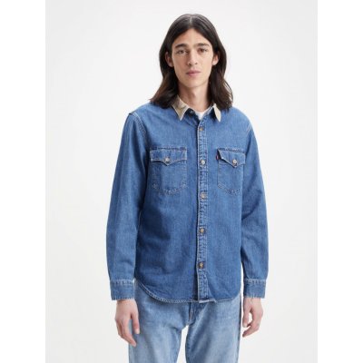 Levi's® pánská džínová košile Western modrá