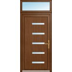 OknaDvereNaMiru.cz Vchodové dveře STYL 1406 + Nadsvětlík 90 x 220 cm – Hledejceny.cz
