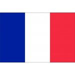 Samolepka - vlajka Francie - 6 x 4 cm – Zboží Dáma