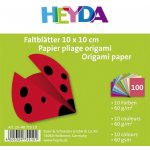 HEYDA Papíry na origami 10 x 10 cm 100 ks – Hledejceny.cz
