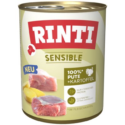 Rinti Sensible Krůta & brambory 24 x 800 g – Hledejceny.cz