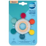 Canpol Babies dřevo silikon kousátko pro miminka Krab 80/306 hořčicová – Hledejceny.cz
