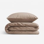 Goldea bavlna povlečení kávové hnědé 140x200 70x90 – Sleviste.cz
