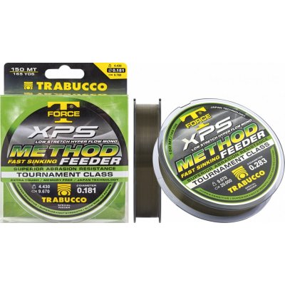 Trabucco T-Force XPS Method Feeder green 150 m 0,18 mm 4,43 kg – Sleviste.cz