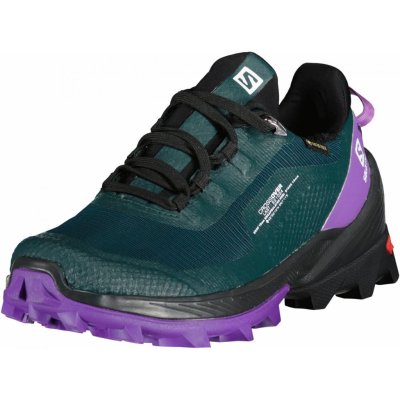 Salomon Cross Over GTX W zelená/černá/fialová – Sleviste.cz