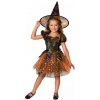 Dětský karnevalový kostým čarodějnice fialový