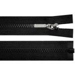 Kostěný zip No 5 délka 30 cm s ozdobným jezdcem Varianta: 322 černá, Balení: 1 ks – Hledejceny.cz