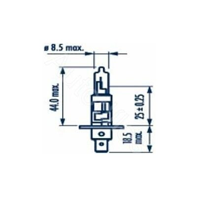 NARVA H1 12V 55W RP+50% Blue 48630 – Hledejceny.cz
