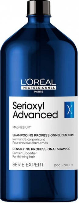 L´Oréal Professionnel Serioxyl Advanced Purifier Bodifier Shampoo Čistící šampon se zhušťujícím efektem pro řídnoucí vlasy 1500 ml
