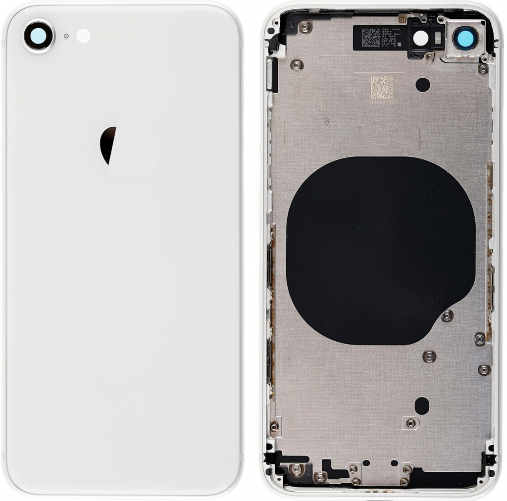 Kryt Apple iPhone 8 zadní stříbrný