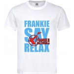 tričko Frankie Goes to Hollywood Frankie Say Relax Bílá – Zboží Dáma