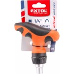 Šroubovák ráčnový s T-rukojetí na 1/4" hroty, EXTOL PREMIUM 8819109 – Zboží Dáma