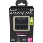 Panasonic Eneloop Charger BQ-CC55 + 4 x R6/AA Eneloop PRO 2500mAh BK-3HCDE K-KJ55HCD40E – Zboží Živě