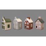 PRODEX IMPORT Domek barevný svítící keramický 11x6 cm 4 druhy – Hledejceny.cz