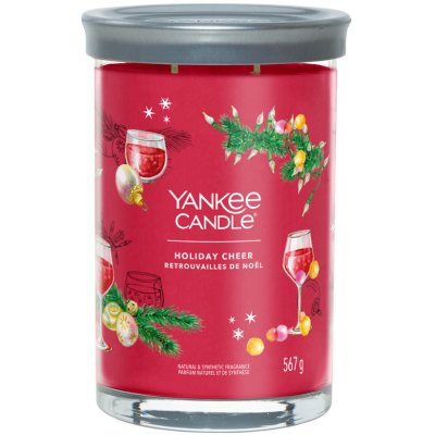 Yankee Candle Signature tumbler Holiday Cheer 567 g – Zboží Mobilmania