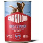 Carnilove Paté Made with Turkey & Salmon for Puppies 400 g – Hledejceny.cz