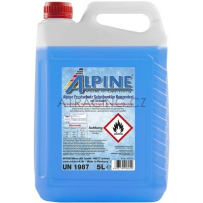 Alpine Zimní kapalina do ostřikovačů -50°C 5 l – Hledejceny.cz