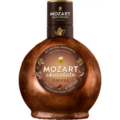 mozart chohcolate coffee 17% 0,5 l (holá láhev)