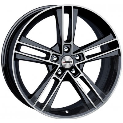Autec Rias 8,5x20 5x112 ET48 black polished | Zboží Auto