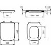 WC sedátko Ideal Standard i.Life B T468201