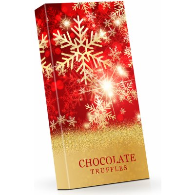 Selllot Červené Vánoce Výběr čokoládových truffles 100 g – Zboží Dáma