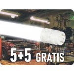V-TAC T8 LED trubice 9W 850 lm G13, 60 cm, plast 5 + 5 ks studená bílá – Hledejceny.cz