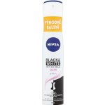 Nivea Invisible Black & White Clear deospray 200 ml – Zboží Mobilmania