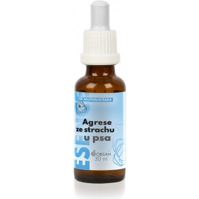 Bachovy kapky Agrese ze strachu u psa alkalická voda 30 ml – Hledejceny.cz