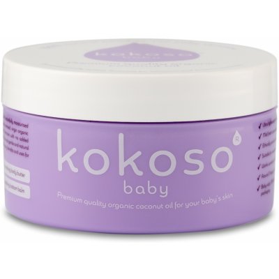 Kokoso Baby BIO Kokosový olej 200 ml – Zboží Dáma