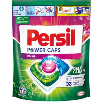 Persil Power Caps Color Kapsle na praní 33 PD – Zboží Mobilmania
