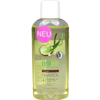 Neobio vlasový olej s Bio Aloe a Arganem 75 ml