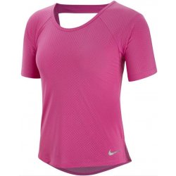Nike Miler Sleeve Top růžová