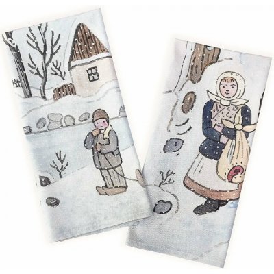 Matějovský JOSEF ZIMA 50 x 70 cm 2 ks – Sleviste.cz