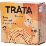 Trata Tuňák uzený v rostlinném oleji 160 g – Zboží Dáma