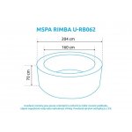 Marimex MSPA Rimba U-RB062 11400297 – Zboží Dáma