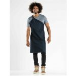 Chaud Devant Kuchářská zástěra s náprsenkou Skew Blue Denim Blue – Hledejceny.cz