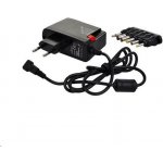 Solight univerzální síťový adaptér 1000mA stabilizovaný výměnné konektory – Sleviste.cz