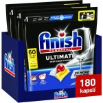 Finish Ultimate All in 1 Lemon Sparkle kapsle do myčky 180 ks – Zboží Dáma