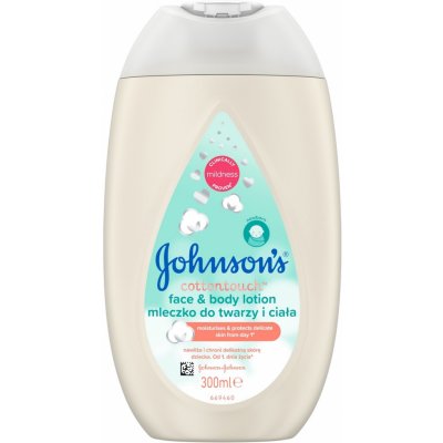 Johnson & Johnson baby Cottontouch mléko na tělo a tvář 300 ml – Zbozi.Blesk.cz