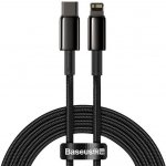Baseus CATLWJ-A01 Tungsten Gold Fast Charging Data Cable Type-C to Lightning PD 20W, 2m, černý – Zboží Živě