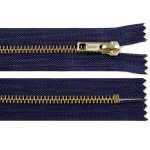 Kovový zip šíře 6 mm délka 16 cm 330 modrá tmavá – Hledejceny.cz