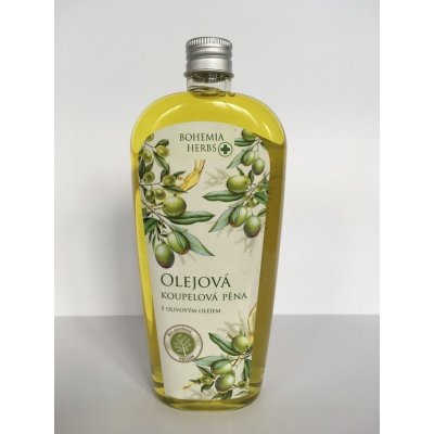 Bohemia Herbs Olivový olej koupelová pěna 500 ml – Zboží Dáma