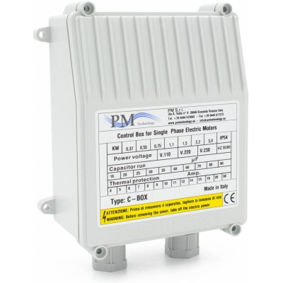 PM TECHNOLOGY Controlbox 40 1.1kW 40uF 11A – Hledejceny.cz